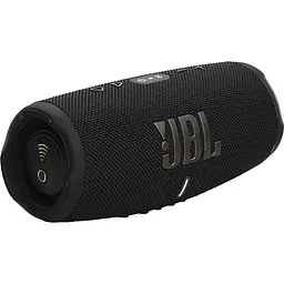 Портативна акустика JBL Charge 5 WI-FI Midnight Black (JBLCHARGE5WIFIBLK) - мініатюра 2