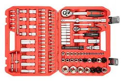 Набір інструментів Intertool RED 111 од., 1/4" x 1/2" (ET-9110) - мініатюра 2