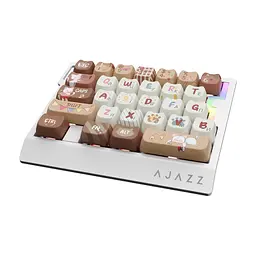 Клавіатура Ajazz AK029 Meow Magnetic Switch USB UA Beige (AK029-M-Y) - мініатюра 5