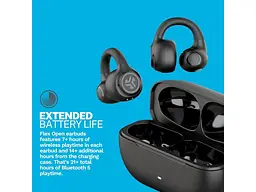 Навушники TWS JLAB Flex Open Black (IEUEBFLEXRBLK124) - мініатюра 4