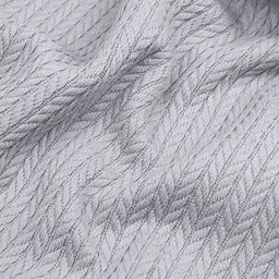 Плед-покривало Cosas Knitted Braid Smoky косичка 75х95 см (Blanket_09Smoky_KnittedBraid_75x95) - мініатюра 4
