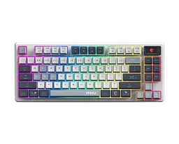 Клавіатура GAMING WHITE UA FORGE GK600 TKL MSI