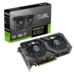 Відеокарта GeForce RTX 4060 8GB Asus Dual Evo OC (DUAL-RTX4060-O8G-EVO)