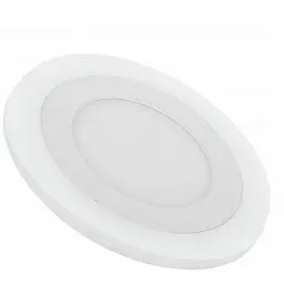 Світильник Eurolamp LED Downlight 6W 4000K круглий врізний white (LED-DLR-6/4(white)) - мініатюра 2