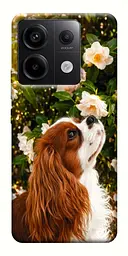 TPU чохол Demsky Flower spaniel для Xiaomi Redmi Note 13 Pro 4G