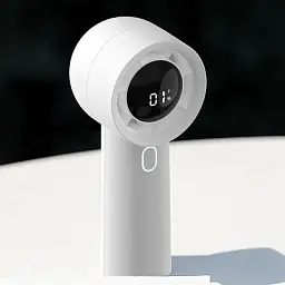 Портативний вентилятор Miwaing Handheld Fan LED HX130 White - мініатюра 2