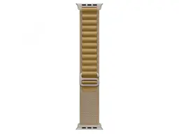 Ремінець Apple Alpine Loop Tan - Natural Titanium Finish для Watch 44/45/46/49mm - Medium (MXN23)