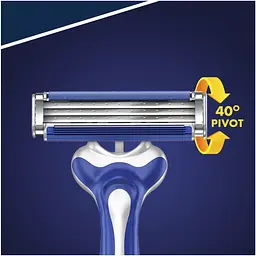 Одноразові станки для гоління чоловічі Gillette Blue 3 Comfort, 8 шт. - мініатюра 2