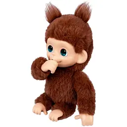 Інтерактивна іграшка Moose Little Live Pets Мавпеня Чікі Черрі коричнева (26765) - мініатюра 6