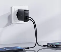 Зарядний пристрій швидкий Acefast A5 32 W USB-C + USB-A) - мініатюра 2