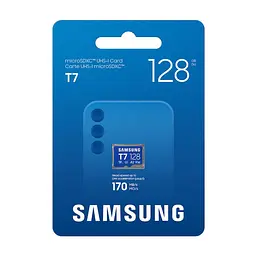 Карта пам'яті Samsung 128GB microSDXC class 10 UHS-I U3 V30 A2 T7 (MB-MB128T/WW) - мініатюра 4