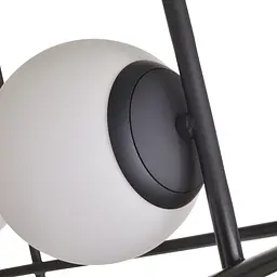 Люстра Brille світлодіодна молекула 48W WW BK (BL-835С/5) - мініатюра 6