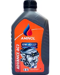 Олива моторна мінеральна Aminol Advance AC2 15W-40 SG/CD 1л (4760157250678)