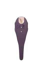Ерекційне кільце з вібрацією Dreamtoys Aveta 7 см пурпурний - мініатюра 3