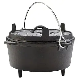 Казан з кришкою Groenberg Askja Pot Black 25 см 4 л (DAS303243) - мініатюра 2