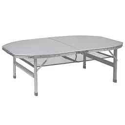 Стіл Bo-Camp Premium Oval 120x80 cm Сірий - мініатюра 2