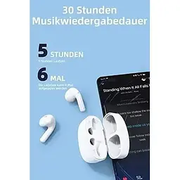 Бездротові навушники TWS XY-80 Bluetooth 5.1 Android iOS IPX7 - мініатюра 3