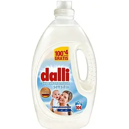 Гель для прання дитячої білизни Dalli Sensitiv 3.65 л 104 циклів прання