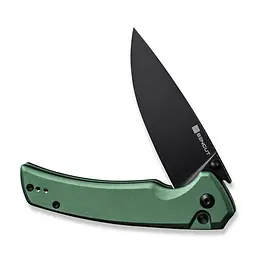 Ніж складаний туристичний Sencut Serene, (8.8 см) D2 / Aluminum зелений - мініатюра 4