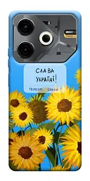 Чохол Demsky Слава Україні для Tecno Pova 6 Neo (LI6)