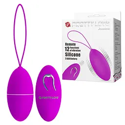 Віброяйце PRETTY LOVE JOANNE, 12 function PRETTY LOVE BI-014362W-6 98596