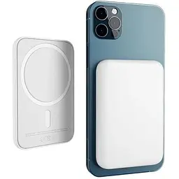Зовнішній акумулятор із реверсивною зарядкою MagSafe Battery Pack для iPhone 5000mAh
