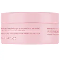 Маска для блиску волосся Lee Stafford Coco Loco Coconut Shine Mask 200 мл - мініатюра 2