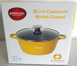 Каструля Bohmann BH 7320 MRB-YL 20см 2.2л - мініатюра 5