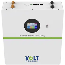 Акумуляторна батарея Volt Polska ULTRA-5, 25.6В 200Ah 100A 5.12KWh накопичувач енергії  - мініатюра 3