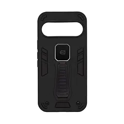 Чехол для Google Pixel 10 5G/10 Pro 5G, Proover, черный, с подставкой и магнитом, противоударный, ударопрочный, бронированный, панель-накладка, защита всего корпуса, термополиуретан (TPU) + поликарбонат (PC), ArmorStandart (ARM87270)