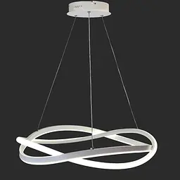 Стильна підвісна LED-люстра Art 2463/800 WH - мініатюра 3