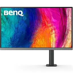 Монітор TFT 27 BenQ PD2706UA, 4K UHD, IPS, 99% sRGB, HDR10, HDMI, DP, USB-C, USB-hub, HAS, колонки - мініатюра 3