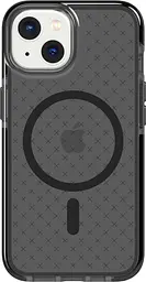 Оригінальний протиударний чохол для iPhone 14/13 Tech21 Evo Check MagSafe Black T21-9817 силіконовий - мініатюра 1