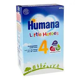 Суха молочна суміш Humana 4 Little Heroes, 600 г - мініатюра 2