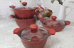 Набір посуду O.M.S. Collection 3006 Red 8 предметів - мініатюра 2