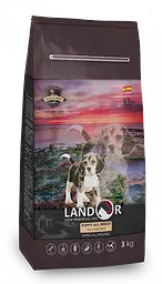 Сухий корм Landor Рuppy ALL BREED DUCK & RICE 3кг для цуценят всіх порід качка з рисом