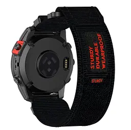 Ремінець ArmorStandart Scout для Garmin 22 mm Black (ARM85703) - мініатюра 2