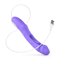 Вібратор Good Vibes Only Flax G-Spot, 25.1 см (фіолетовий) - мініатюра 6