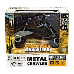 Автомобіль на радіокеруванні Sulong Toys Off-Road Crawler Tiger 1:18 матовий чорний (SL-111RHMBl) - мініатюра 9
