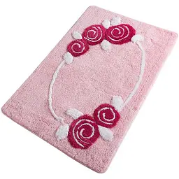 Килимок для ванної Chilai Home Rosalin Fusya 60 x 100
