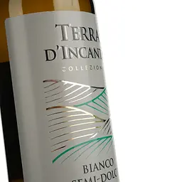 Вино Terra d'Incanto Bianco Semi Sweet біле напівсолодке 0.75 л - мініатюра 3