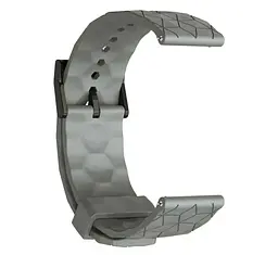 Ремінець Primolux Dimond силіконовий для годинника Samsung Gear S3 Classic SM-R770 / Frontier RM-760 - Grey - мініатюра 3