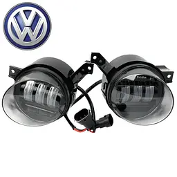 Протитуманні фари LED Volkswagen 45W W/Y (Passat B6 Golf Jetta Tiguan Cady Touareg) - мініатюра 5