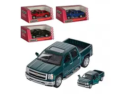 Машина металева Chevrolet Silverado 2014, Kinsmart - мініатюра 2