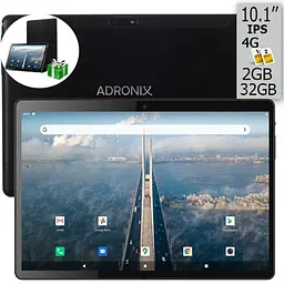 Планшет-телефон Adronix S 232 LTE 2/32 Black - мініатюра 2