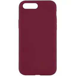 Чохол Silk Full Protective (AA) NO LOGO для Apple iPhone 7 plus / 8 plus (5.5") Бордовий / Plum