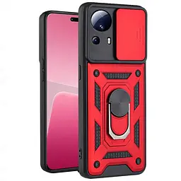 Чохол Ummi Camshield Serge Ring для Xiaomi 13 Lite Червоний / Red