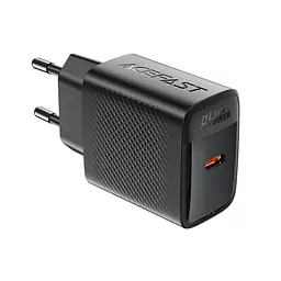 Мережевий зарядний пристрій Acefast A104 PD25W GaN single USB-C charger чорний - мініатюра 3
