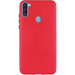 Чохол-накладка Toto 1 mm Matt TPU Case Samsung Galaxy A11/M11 Red - мініатюра 2