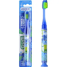 Зубна щітка GUM Junior Monster Light-Up м'яка - мініатюра 2
